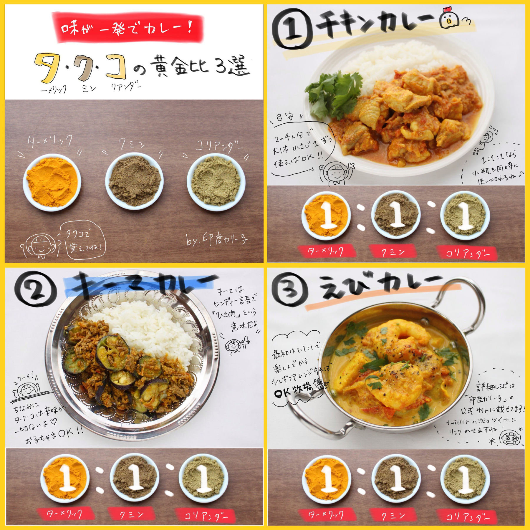 印度カリー子】2026年、あなたのキッチンからスパイスの香りを